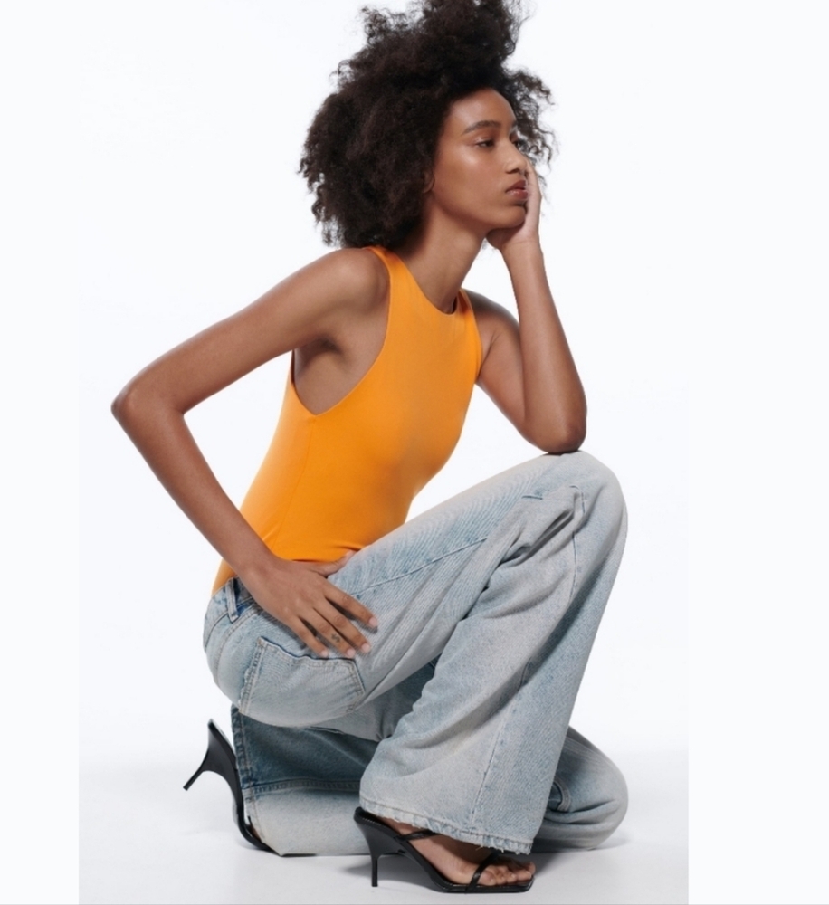 ZARA contour bodysuit